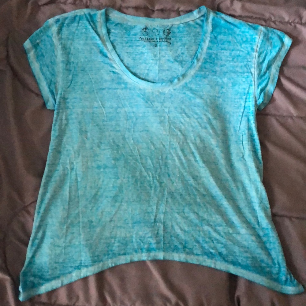 Threads 4 Thought blue shirt